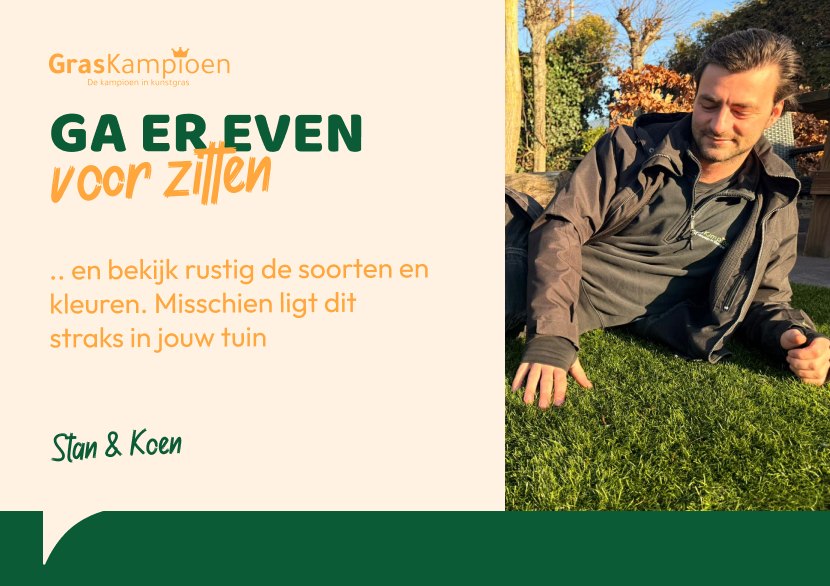 Social post: Ga er even voor zitten